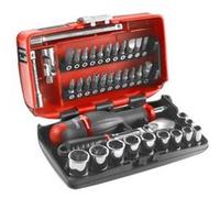 Facom Coffret douilles 1/4'', 6 pans métriques - RL.NANO1