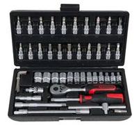 KS Tools Coffret de douilles 917.0648 CHROMEmat F6 1/4''