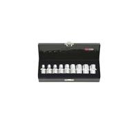 Coffret de douilles KS torx 1/2, 9 p. -E10-E11-E12-E14-E16-E18-E20-E22-E24-coffr