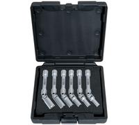 KS Tools 922.4071 - Coffret de douilles longues articulées 3/8'' - Gamme ULTIMATE® - 8 à 16 mm - Montage et Démontage des bougies de préchauffage - En Chrome Vanadium - Finition satinée - 6 pièces