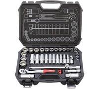 coffret de douilles metriques et accessoires 3/8 - 35 pieces - Kroftools G