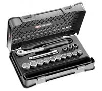 Coffret de douilles S.151-1P12 15 pièces pièces FACOM