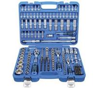 Coffret de douilles super lock et accessoires BGS TECHNIC - 6,3 mm / 10 mm / 12,5 mm - 192 pcs - 2292 NOIR G