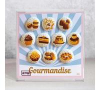Coffret de FEVES de galettes des rois en porcelaine GOURMANDISE pour une Epiphanie Premium