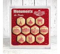 Coffret de FEVES de galettes des Rois en Porcelaine Monuments DE Paris pour Une Epiphanie Premium
