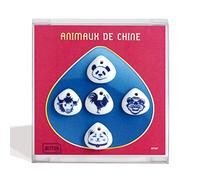 Coffret de FEVES Galette des Rois Porcelaine Animaux de Chine pour Une Epiphanie Premium