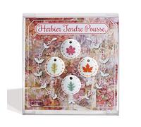 Coffret de FEVES galette des rois porcelaine Herbier d'Automne, ed limitée pour une Epiphanie Premium