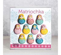 Coffret de FEVES galette des rois porcelaine MATRIOCHKA pour une Epiphanie Premium