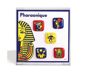 Coffret de FEVES galette des rois porcelaine Pharaonique pour une Epiphanie Premium