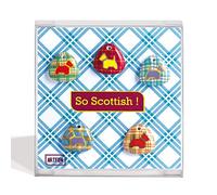 Coffret de FEVES galette des rois porcelaine So Scottish pour une Epiphanie Premium