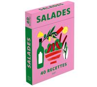 Coffret de fiches-recettes pour salades