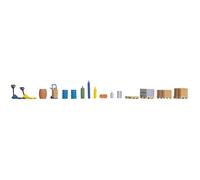 Coffret de figurines, Accessoires de gare de fret - NOCH 14823 - HO 1/87