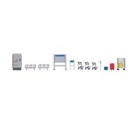 Coffret de figurines, Accessoires de plateforme - NOCH 14827 - HO 1/87