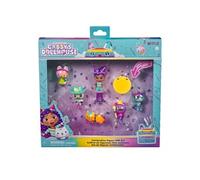 Gabby's Dollhouse Gabby et la Maison Magique - Gabby Dollhouse - Coffret Cadeau 5 Figurines - Petits Chatons - 5 Figurines Et 1 Accessoire - Dessin Animé Jouet Maison De Poupée - Jouet Enfant 3 Ans Et +
