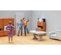 Coffret de figurines Funny scenes : Mecs bourrés - NOCH 16606 - HO 1/87