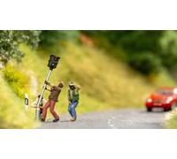 Coffret de figurines Funny scenes : Trop vite - NOCH 16611 - HO 1/87