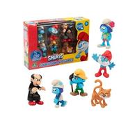 Coffret de figurines Les Schtroumpfs - Coffret 6 figurines - Contient 2 figurines inédites - Figurines de 5,5 cm - Des 3 ans