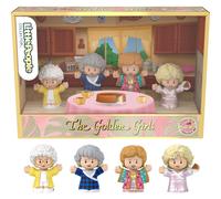 Coffret de figurines Little People Collector The Golden Girls Late Night Cheesecake 40e anniversaire dans un coffret cadeau pour adultes et fans