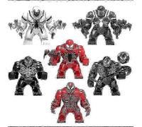 Coffret de figurines Venom - 6 pieces a assembler pour collectionneurs