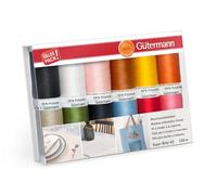 Coffret de fils à broder Machine Gütermann Super Brite 40-12 bobines de 500 m