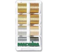Coffret de Fils à Broder Metallic 40 Smooth - 8 x 200m - Madeira(...) - Multicolore Multicolore
