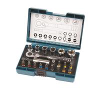 Makita Makita Bit-Set 21 pièces avec clé à cliquet dans boîte plastique B-54081 Quantité:1