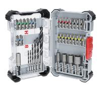 Coffret de forets à bois PRO Wood et embouts de vissage Extra Hard, 35 pièces - BOSCH - 2607017725