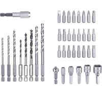 Coffret de forets/embouts pour Perceuse Visseuse sans fil - 39 pièces