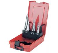 Coffret de forets étagés HSS pour tôles jusqu'à 5mm, 3pcs