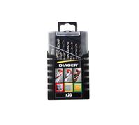 Diager Coffret 20 forets mixtes 5017A – Béton / Bois / Métaux