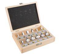 Makita Coffret de 12 fraises D-57065 – queue de 6 mm