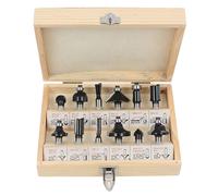 Coffret de fraises HIKOKI 711016 HM 6 mm (12 pièces)