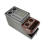 Coffret De Garde-corps Avant En Rangée Accoudoir D'affaires Général Magasin Central Voiture D'affaires Mobile Pour HYUNDAI Pour Grand Pour Starex GNITRIMS(C gray)