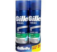 Coffret de gels à raser pour peaux sensibles 2 x 200 ml