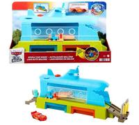 Coffret de jeu Cars - MATTEL - Station de lavage sous-marin - Change de couleur au contact de l’eau - Licence Cars