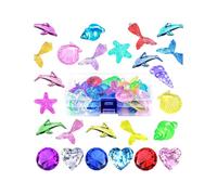 Coffret de jeu de plongée 26 pièces Pirates Animaux marins colorés Trésor Che