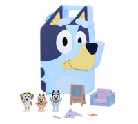 Coffret de jeu Deluxe Play & Go de Bluey avec figurines de 2,5 3 pouces