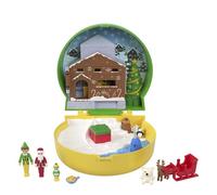 Coffret de jeu - MATTEL - Polly Pocket Elf compact - Format compact - 3 mini-poupées - 6 accessoires