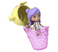 Polly Pocket Coffret Ananas et Ouistiti – Jouet de voyage avec 1 mini-figurine, hamac – JKC49
