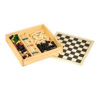 Coffret de jeux 5 en1 bois G
