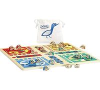 Coffret de Jeux Dada-Oie Ingela P. Arrhenius pour Enfant Jouet en Bois | Plusieurs jeux de société réunis | design coloré et illustré | développe stratégie et convivialité | idée cadeau ludique