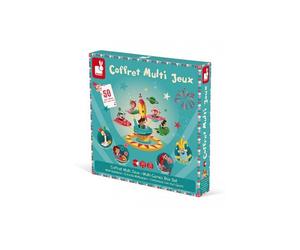 Coffret de Jeux de Société Carrousel : 50 Classiques pour Tous