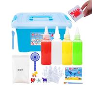 Coffret de Jouet à Gel d'Eau - Activité Sensorielle DIY Créative et Ludique pour - Kit d'Art en Gel d'Eau - pour , Garçons et Filles, Cadeaux pour Anniversaire, Noël, Nouvel An, Pâques et Fêtes