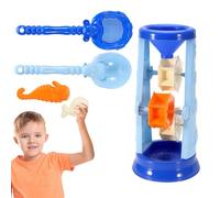 Coffret De Jouets De Plage | Jouets De Plage Mer pour avec Seau - Château Construction Jeu d'eau avec Moules Activité Extérieure
