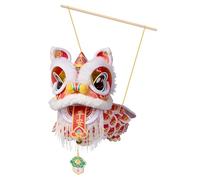 CoFFret de Lanternes du Nouvel An Lunaire,Décorations de Fête Danse du Lion pour Vacances | Lanterne Décorative Nouvel An | pour Fête Scolaire Spectacle Maison Réunion
