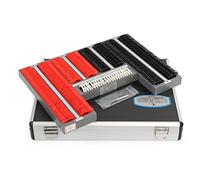 Coffret de lentilles d'essai optiques pour optométrie, avec monture en plastique, 266 pièces, pour examens de la vue professionnels, comprenant un étui d'essai résistant pour optométristes.