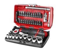 Facom - Coffret douilles 1/4" 6 pans métrique Noir