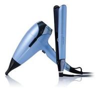 Coffret de luxe GHD Chronos lisseur et sèche-cheveux Helios, collection Iced Luxe G
