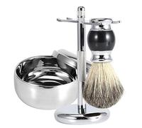 Coffret de luxe pour homme comprenant un blaireau + un porte-blaireau + un bol
