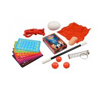 Coffret de Magie Incredible - 50 Tours avec Vidéos en Ligne - Disparition du Foulard, Cordes Magiques - Mentalisme, Close-Up, Tours de Cartes - Accessoires Inclus - Dès 7 Ans - 6065